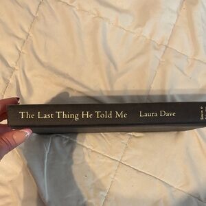 Black Hardcover Book by Laura Dave